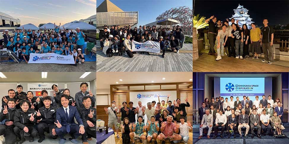 社員同士が「仲間」と思えるアットホームな関係です。